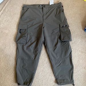 NWT ZARA Army green Cargo pants size XL